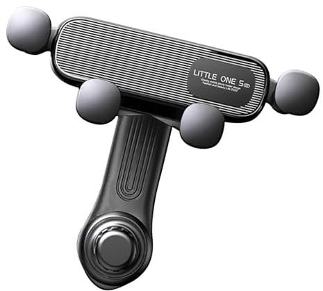 Soporte para Teléfono de Coche ABS, Soporte para Teléfono Móvil para Automóvil, Enlace de Gravedad Universal, Clip para Salida de Aire de Automóvil, (Compresión en caliente por
