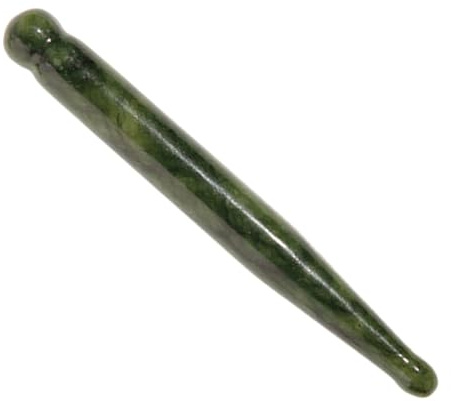 HAPINARY Jade Massagegerät Akupressurstift Für Körper Und Füße Handgefertigter Jade Durchblutung Und Schmerzlinderung Traditionelles Massagewerkzeug Für Entspannende Selbstmassage