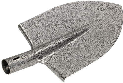 KOTARBAU® Robuste Spatenschaufel 300 x 225 mm Gärtnerspaten für 38 mm Stieldurchmesser Stahlschaufel zum Pflanzen OHNE STIEL