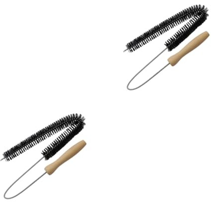 Zerodeko 2pcs Dryer Vent Cleaning Brush and Refrigerator Flexible Washing Machine Dust Brush for Lint Removal and Improved Appliance Performance