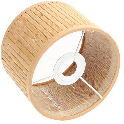 IMIKEYA Retro-lampenschirm Für Schreibtischlampen Kleiner Lampenschirm Aus Bambus Lampenschirm Im Vintage-stil Lichtzubehör Für Wandleuchte
