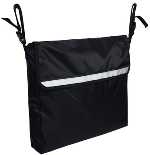 Healeved Rollstuhltasche zum Sicheren Verstauen aus Oxford Stoff mit Großer Kapazität tragbare Organizer Tasche für Rollstühle und Scooter von Alltagsgegenständen