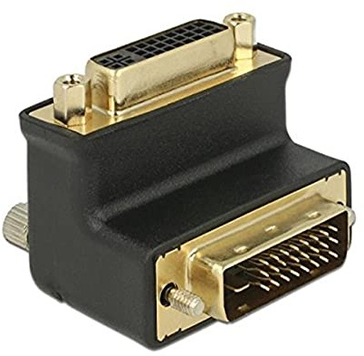 DeLock 65866 DVI-D DVI-I Schwarz - Kabelschnittstellen-/Adapter (DVI-D, DVI-I, männlich/weiblich, Schwarz)