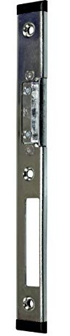 GU BKS Secury Haustür Schließblech mit AT-Stück Links 232x24x6mm für Profil Euronut 7/8