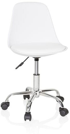 hjh OFFICE 742014 Barn- och ungdomsstol Fancy II - Ung och kul design till fantastiskt pris!, Mycket bekväm, mjukt stoppad stol, Steglös justering av sitshöjden, Stort färgurval