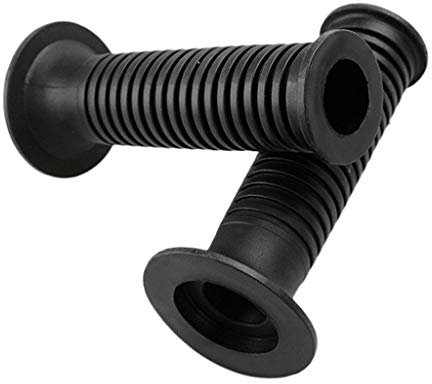 H HILABEE 25 / 28mm Universal Motorrad Lenkergriffe Mountain Bike Handgriffe Gummi Open End Lenker Griffe für BMW F650GS F800GS R1200GS RT1200