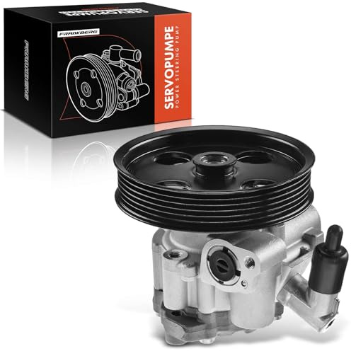 Frankberg Servopumpe Hydraulikpumpe Lenkung Mit Riemenscheiben Kompatibel mit C-Klasse W204 C204 S204 I4 1.8L 2007-2014 E-Klasse A207 C207 I4 1.8L 2010-2013 Replace# 0064663601
