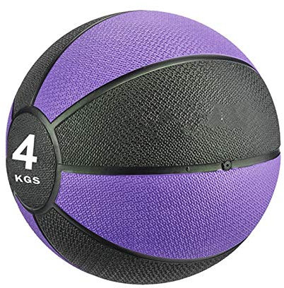 Medizinbälle Fitnessmedizinball, Home Aerobic-Kerntraining Bouncy Ball, 2kg / 3kg / 4kg / 5kg / 6kg / 7kg / 9kg (Size : 4kg/8.8lb)