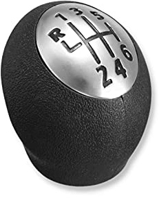 1neiSmartech - Pomo de palanca de cambios (6 velocidades, marcha atrás, compatible con Megane III Trafic Scenic Laguna Clio Master Vivaro Movano Primastar Dacia Duster OEM 328650005R)