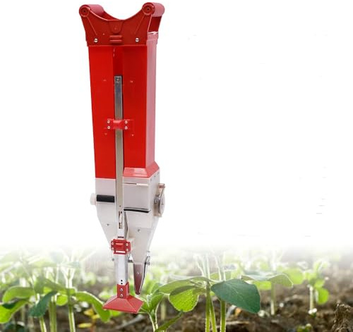 Esyogen Esparcidor de fertilizantes para colocar semillas y fertilizantes, jardinería portátil sembradora de verduras, plantador de fertilizantes, 80 x 20 x 13 cm