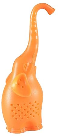 LIFKOME Silicone Elephant Tea Infuser and Tea Filter Strainer Reusable Loose Leaf Brewing for Home and Office