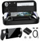 Hosanwell Carrying Case for Playstation Portal, 9-in-1 Protective Hard Shell Portable Case for PS Portal, Accessories Bundle for PS Portal with Silicone Grip Cover, Screen Protector, Joystick Caps