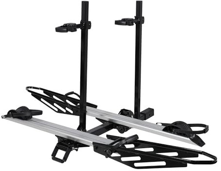 Young Hitch Mount Ebike Rack for Car, Electric Bike Rack for Fat Tire Electric Bikes, Mountain Bicycles, fits Cars, SUVs, RVs, Trucks, Trailers with 2 Inch Receiver