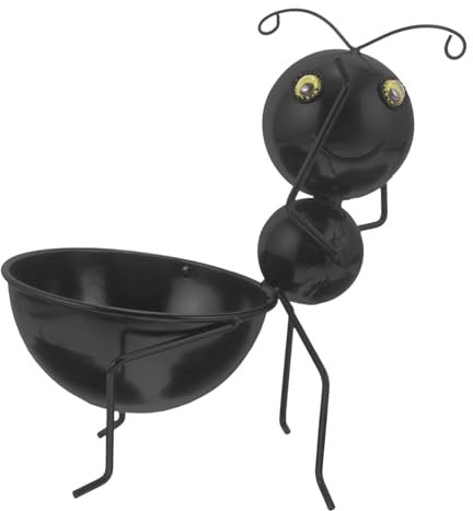 KONTONTY Eisen Blumentopf Tier Design Sukkulenten-pflanztopf Für Schreibtisch Balkon Zuhause Garten Blumenvase Pflanzentopf Terrassen-pflanzgefäße Sukkulentenbehälter