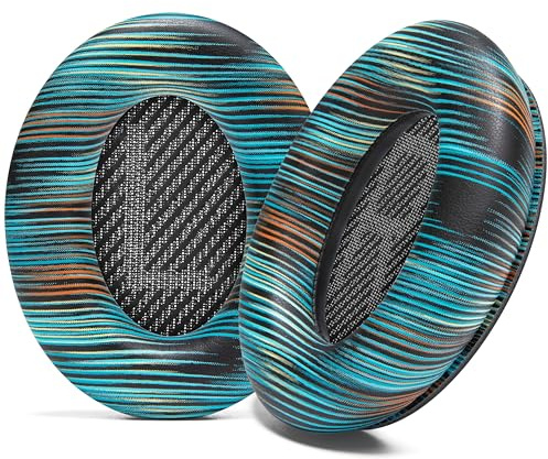 WC PadZ QC35 - Wicked Cushions Ear Pads for Bose QuietComfort 35 & 35ii | Made by Wicked Cushions | Softer Leather, Luxurious Memory Foam, Added Thickness & Durability | The Simulation