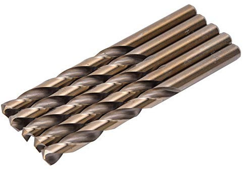 Baxnore Brocas, Herramienta de taladros eléctricos de acero, Brocas de metal para taladros eléctricos resistentes al desgaste, Brocas de corte de hierro, Brocas de metal (9,0 milímetros)