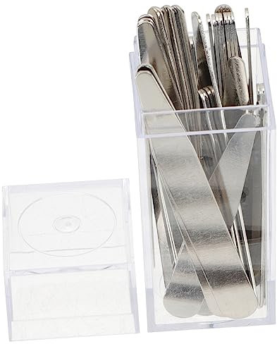Yardenfun 40stücke Kragenstäbchen Aus Edelstahl Für Herren Hemden Krageneinsätze Hemdkragenstäbchen Accessoires Für Hemdkragen