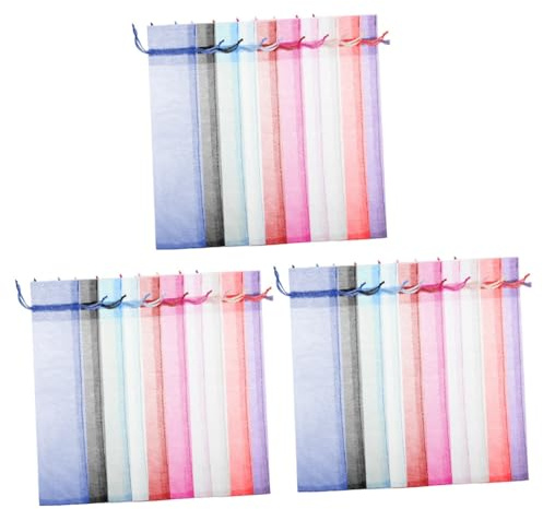 TOVINANNA 150stücke Kordelzug Taschen Verschiedenen Farben Vielseitige Geschenktüten Für Hochzeiten Partys Süßigkeiten Und Schmuckaufbewahrung Robuste Und Atmungsaktive Stoffbeutel
