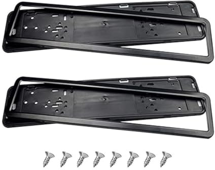 MEDAPI 2 Piezas Soporte Matrícula de Coche para VW Golf 7 2014-2020, Marcos Portamatrículas Matrículas Decorativas Accesorios