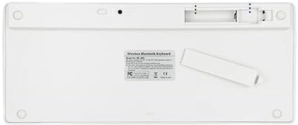 DIWUCXCA Tastiere a basso rumore ultra sottili compatibili con il computer portatile in lingua tradizionale italiana inglese giapponese(X5BT Italian white)