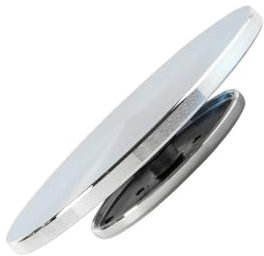 TöPferscheibe Manuell, 15-30 cm Edelstahl Rotierende Scheibe Ton Handwerk Keramik Form Zweiseitige Drehscheibe Plattform DIY Ton Werkzeug(11cm)