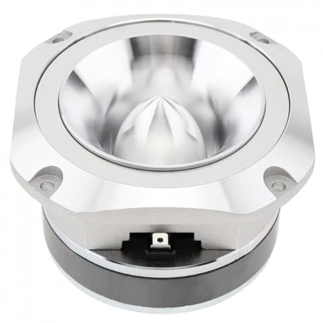 Supkancl 1 Stück 4 Zoll 600W GT-S20 6OHM Auto Aluminium Kugel Hochtöner mit Kondensator for Fahrzeug Auto Autos Stereo modifiziert