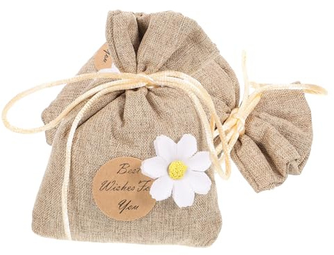 2Piezas Bolsas Aromáticas Ambientador para Armarios y Cerrados Absorbe Olores Fragancia Natural de Gardenia para Ropa Dormitorio y Vehículos