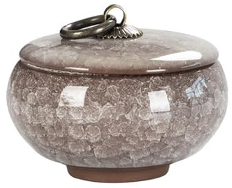 CFY652 Butter Dish Ceramic Butter Jar Tea Caddy Household Portable Organiser with Lid Butterdish