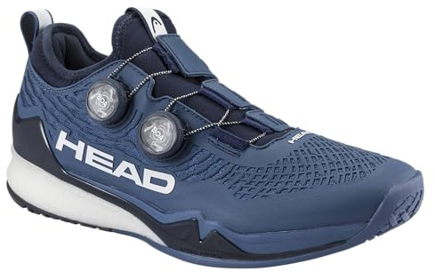 HEAD Men's Endure Pro BOA Tennis Shoe, Dark Blue/Navy, 11