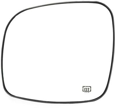 Dörr Wing Spegel Glas För Dodge För Grand För Caravan 08-20 Uppvärmd backspegelglas med fästplåt Sidospegelglas(Vänster)