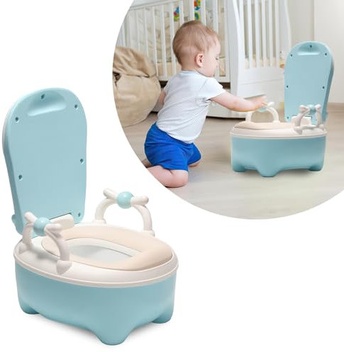 SWANEW Töpfchen für Kinder, Kinder Toilettensitz,Anti-Rutsch-Funktion,Abnehmbarem Topf,Kinder-Töpfchen mit Spritzschutz,für 0-6 Jahre Kinder, Toiletten-Training