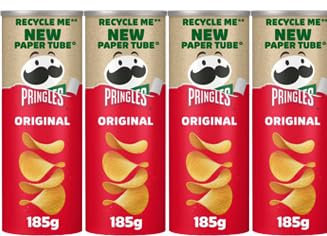 Original Sharing Crisps 4 x 185g,A classic flavour for a classic crisp,Original crisps, with their iconic appearance and instantly recognisable shape. These delectable crisps are perfect for any party