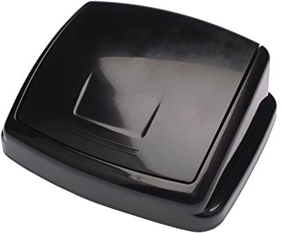 2Work Swing Bin Lid 30 Litre Black 2W02394