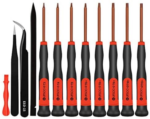 Kaisi Torx tournevis T3 T4 T5 T5 T8 T9 T10 T15 sécurité torx pilotes kit de réparation de précision screwdrivers magnétiques pour Xbox PS4 anneau porte d’affiche MacBook ordinateur