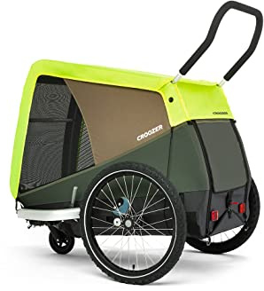 Croozer, Copertura Antipioggia Cani Small Lightning Yellow, Antipoggia -Berichterstattung Für Hundeanhänger, Gelb, Unisex-Adult