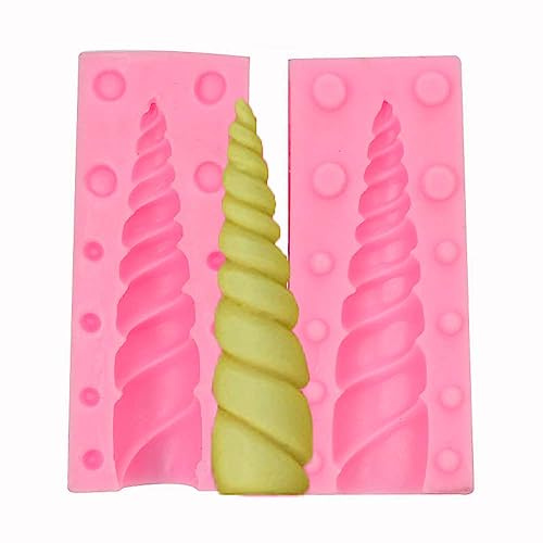 Senzooe 3D Unicorn Horn Eyelash Ear Chocolate Cake Sugar Silicone Mould