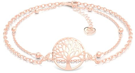 SERASAR Bracciale Premium Donna | Acciaio Chirurgico Inossidabile 316L | Impermeabile | Lunghezza Regolabile | Quattro Colori | Include un Portagioie