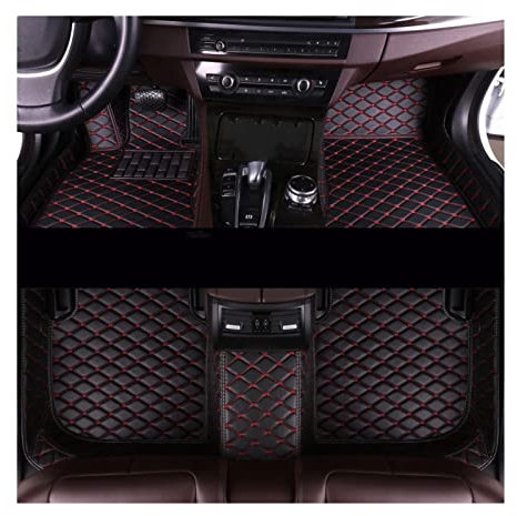 rgsdg Alfombrillas Cuero para Coche para Maserati para Levante 2016-2020 2021 2022 Almohadillas para Pies Personalizadas Cubierta Alfombra para Automóvil (Color : 7)