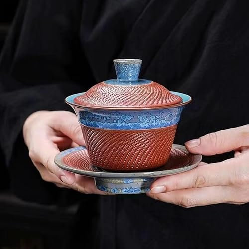 GeRRiT China-Teetassen, Porzellanöfen mit variablen Deckeln, Teeschalen, hochwertige High-End-Teeservices.