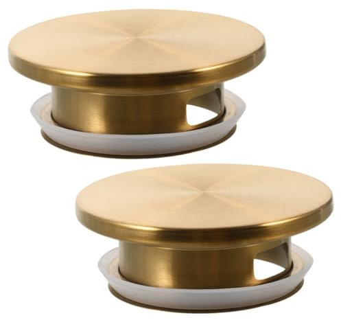 MUCKLILY 2pcs Glass Kettle Lid Replacement Household Water Jug Cap Kitchen Pitcher Sealing Lid Cover for Water Bottle Jug Use in Fridge