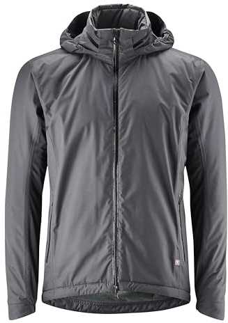 Gonso Save Jacket Therm M, Herren Fahrradjacke, Wasserdichte Regenjacke, Wasserdicht bis 10.000 mm & winddicht, G-Tex, Warme Primaloft Silver Insulation, Weite Passform, PFC-frei
