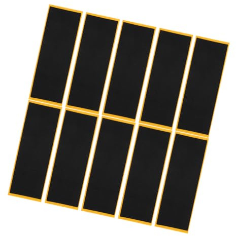 Mipcase 10 Stück Schaumstoff Grip Tapes für Fingerboards rutschfeste Finger Skateboard Aufkleber Selbstklebendes Antirutschband für Finger Skateboards Zubehör