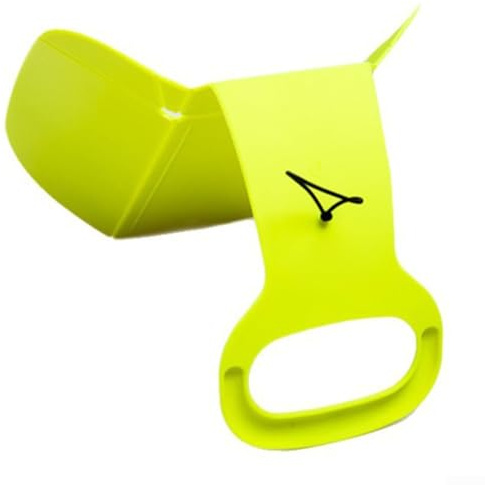 Feeshoppher Luge à neige compacte pliable en plastique et caoutchouc léger pour sports d'hiver sur l'herbe ou le sable Convient aux adultes et aux enfants Facile à transporter 310 g avec Smoo