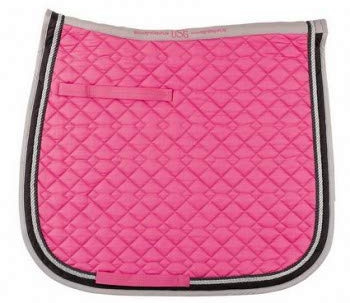 USG Tapis de Selle Polyvalent en Coton Chaud Rose Sang Noir Beige