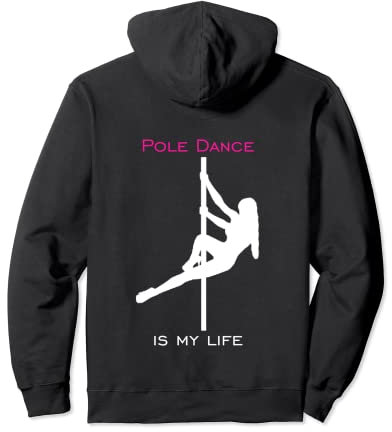 Pole Dance Silhouette Body Stange Kurs Oberteil Frauen Pullover Hoodie