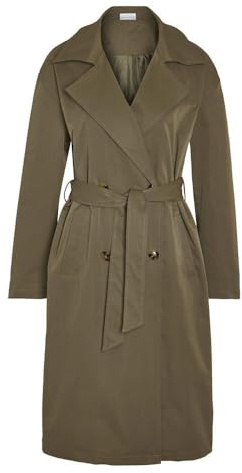 Noisy May Damen Nmmanya L/S Noos Trenchcoat, Kalamata, M EU
