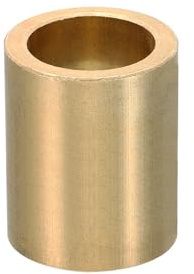 PATIKIL Entretoises en Laiton M22, Entretoise Métallique Cuivre à Vis Ronde, Rondelle Plate pour Vis Tige Filetée Écrous Boulons Gonds de Porte, 22mm ID x 30mm OD x 35mm Hauteur