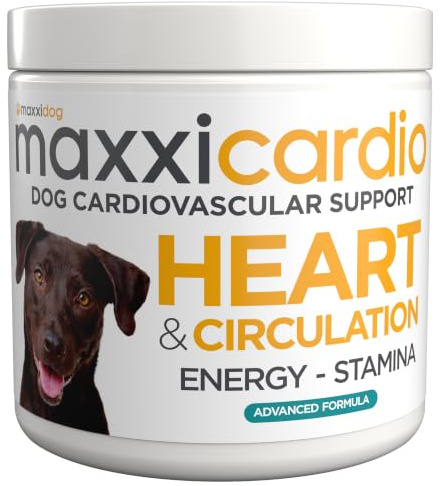 maxxicardio Apoyo Cardíaco Perros - Taurina, L-Carnitina, Espino Polvo 90g