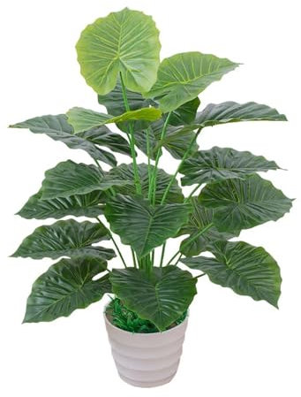 OXGQDTDQ MIUYTRN Kunststoff Künstliche Grünpflanze Restaurant Dekor 60 cm Gefälschte Monster Baum Hause Wohnzimmer Dekoration Simulation Pflanzen Kein Topf cuicui(Style 2)