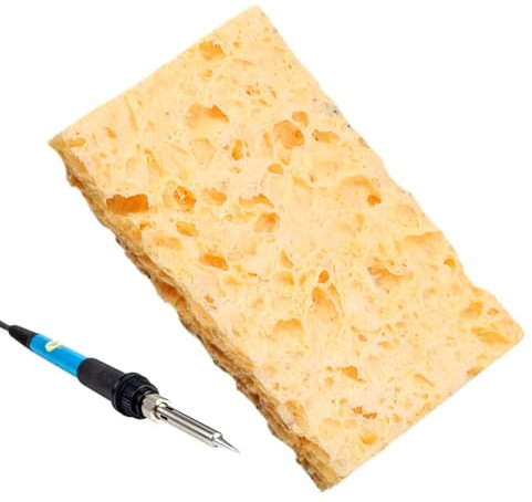 soldering iron sponge multipurpose welding cleaning pad soldering iron cleaning sponge square welding sponge sponge for welding tools reusable soldering iron cleaning pad small